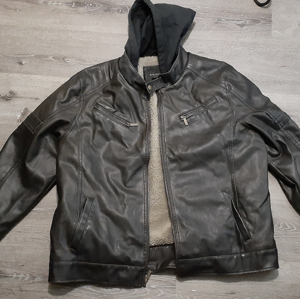 Leather jacket